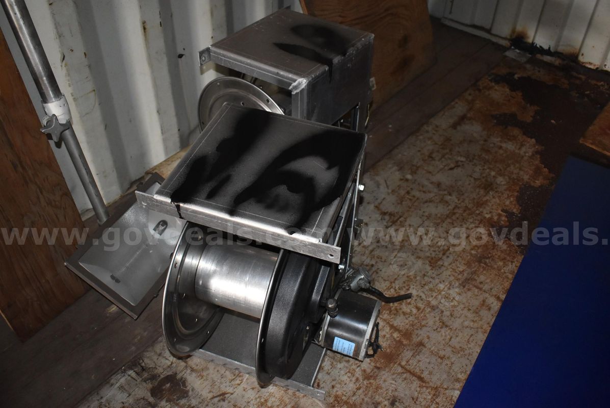 Lot of Hydraulic Hose Reels