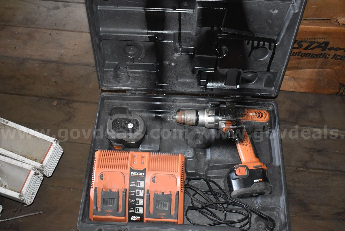 Ridgid Cordless Drill with Charger