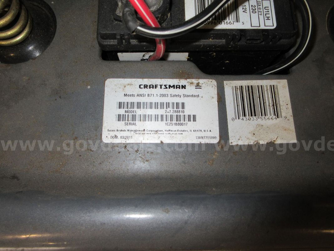 Craftsman Riding Lawn Mower