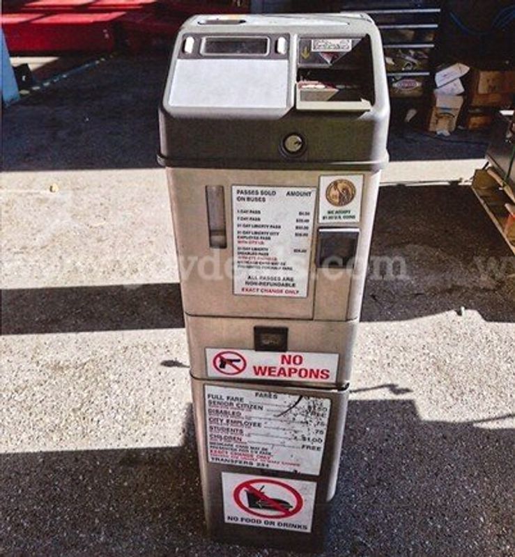 Trolley Fare Collection Boxes