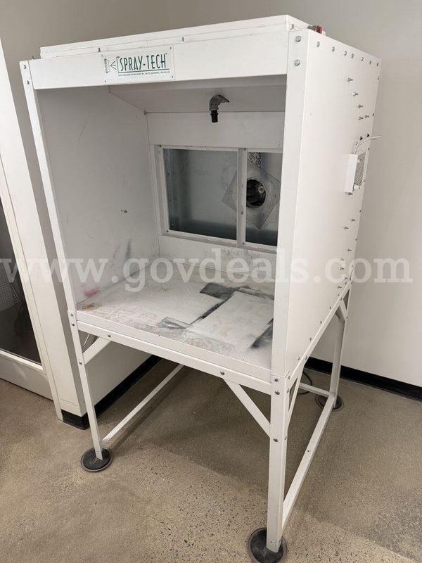 Spray Tech table top spray booth