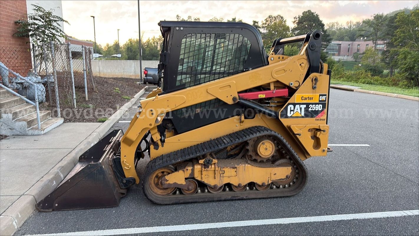 2015 Cat 259 D Compact Track Loader Skid Steer