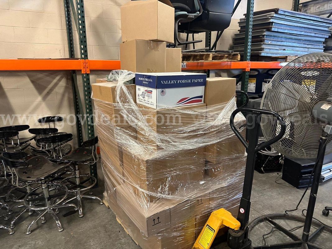 Pallet of Office Supplies