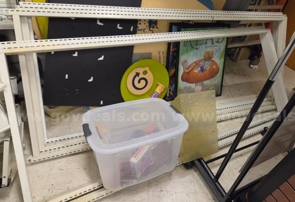5 Shelf brackets 3’X6’