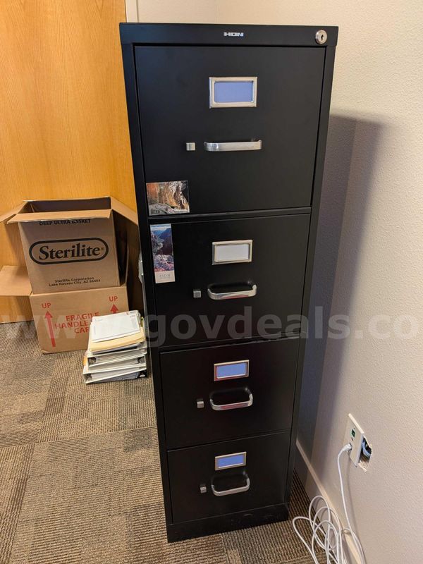 Four Drawer File Cabinet