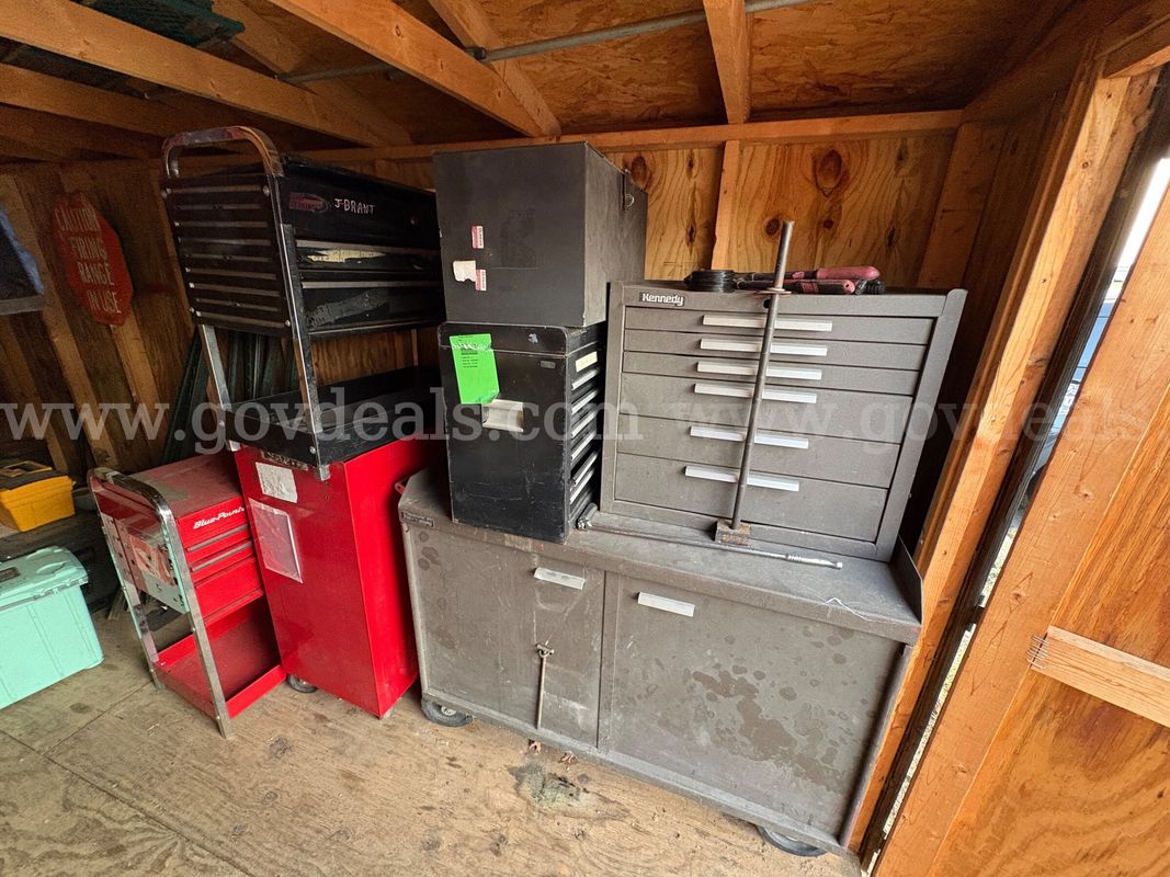 Tool Boxes (7 pieces total)