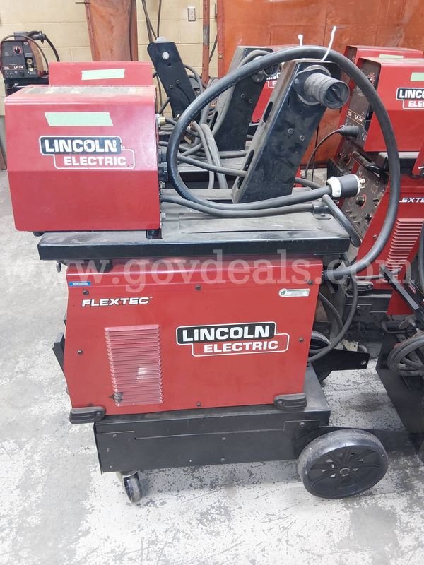 Lot Of (5) Lincoln Electric 3-Phase Model 450 Multi-Process Welders
