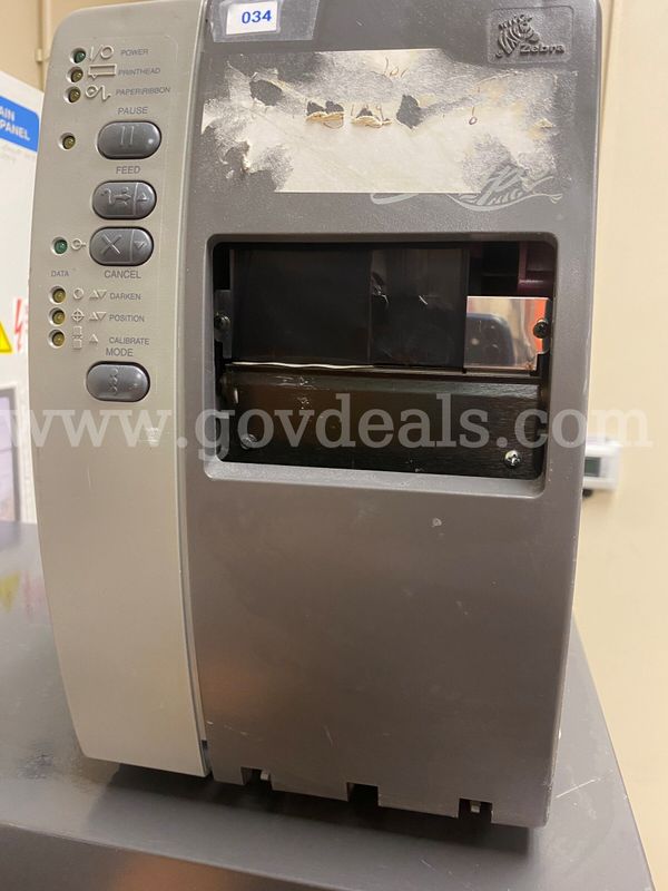 Zebra S600 barcode/label printer