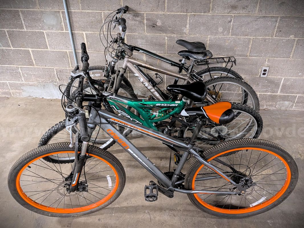 Lot of Four (4) Bicycles