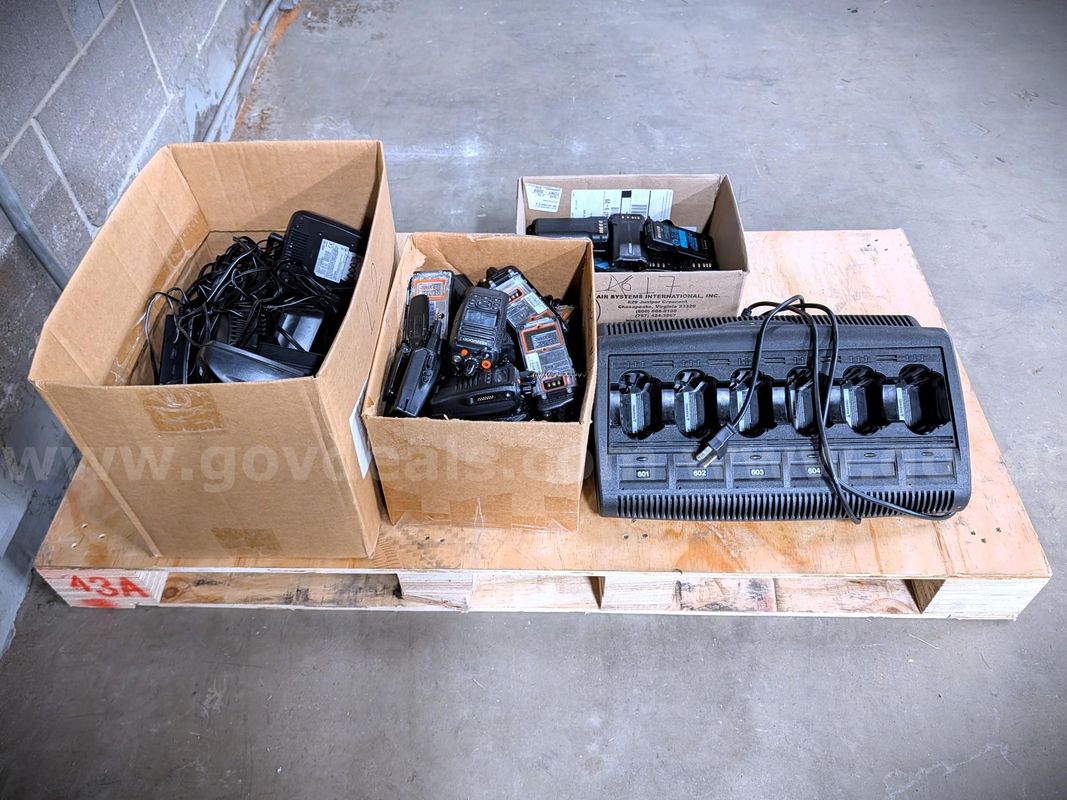 Lot of Scrap Radio Communication Equipment