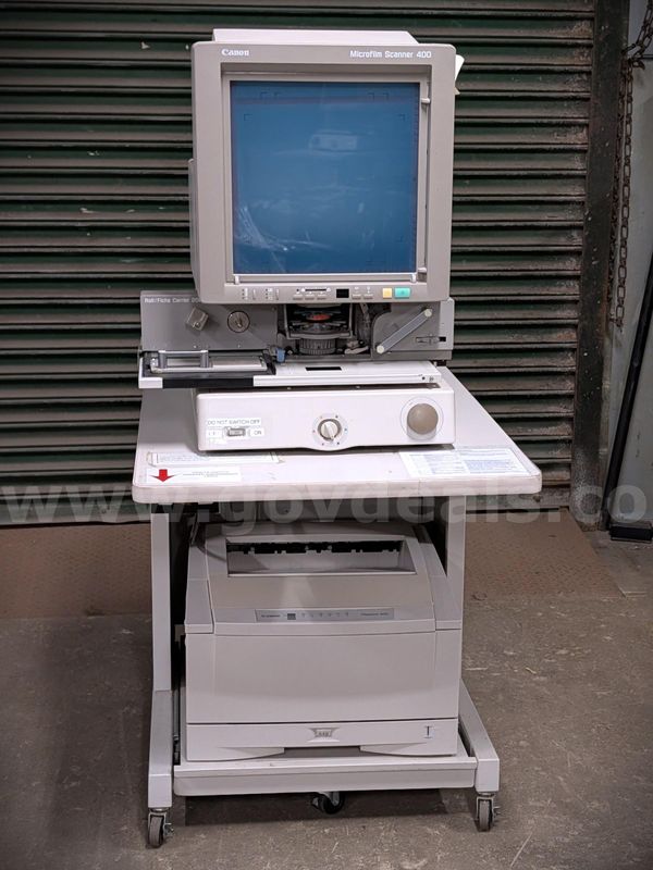 Canon MS-400 Microfilm Scanner