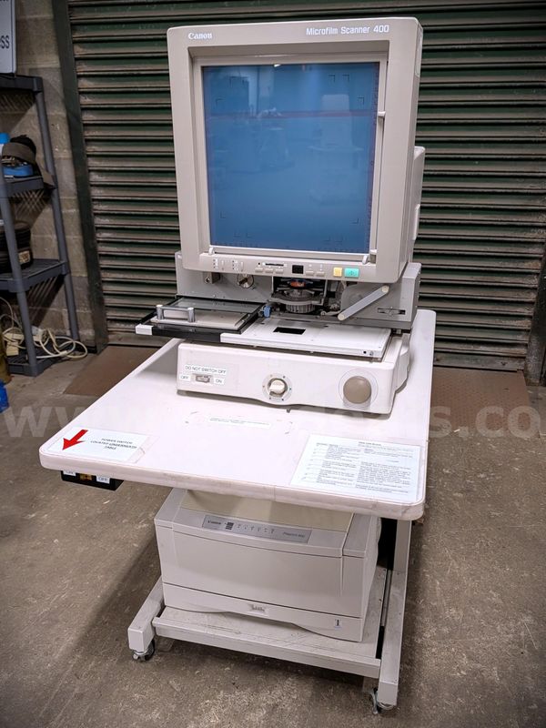 Canon MS-400 Microfilm Scanner
