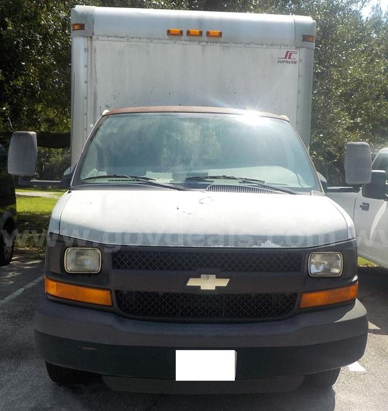 2010 Chevrolet Express with Box and Lift Gate