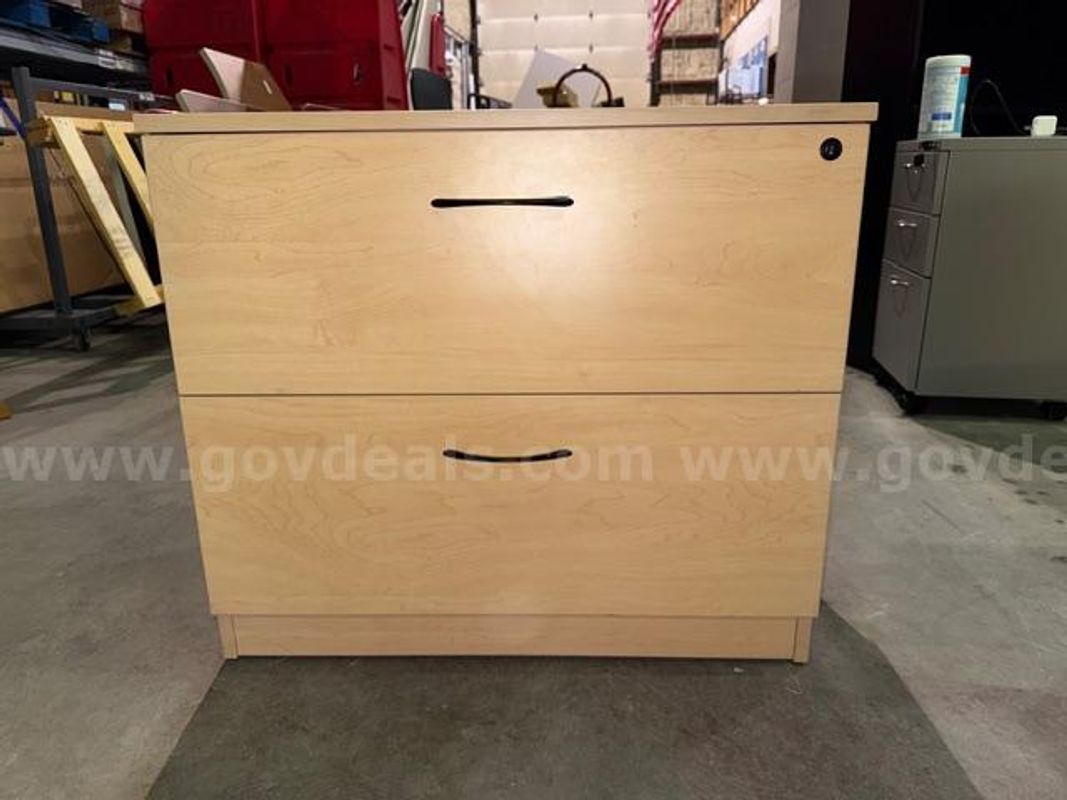 Lateral File Cabinet with Key