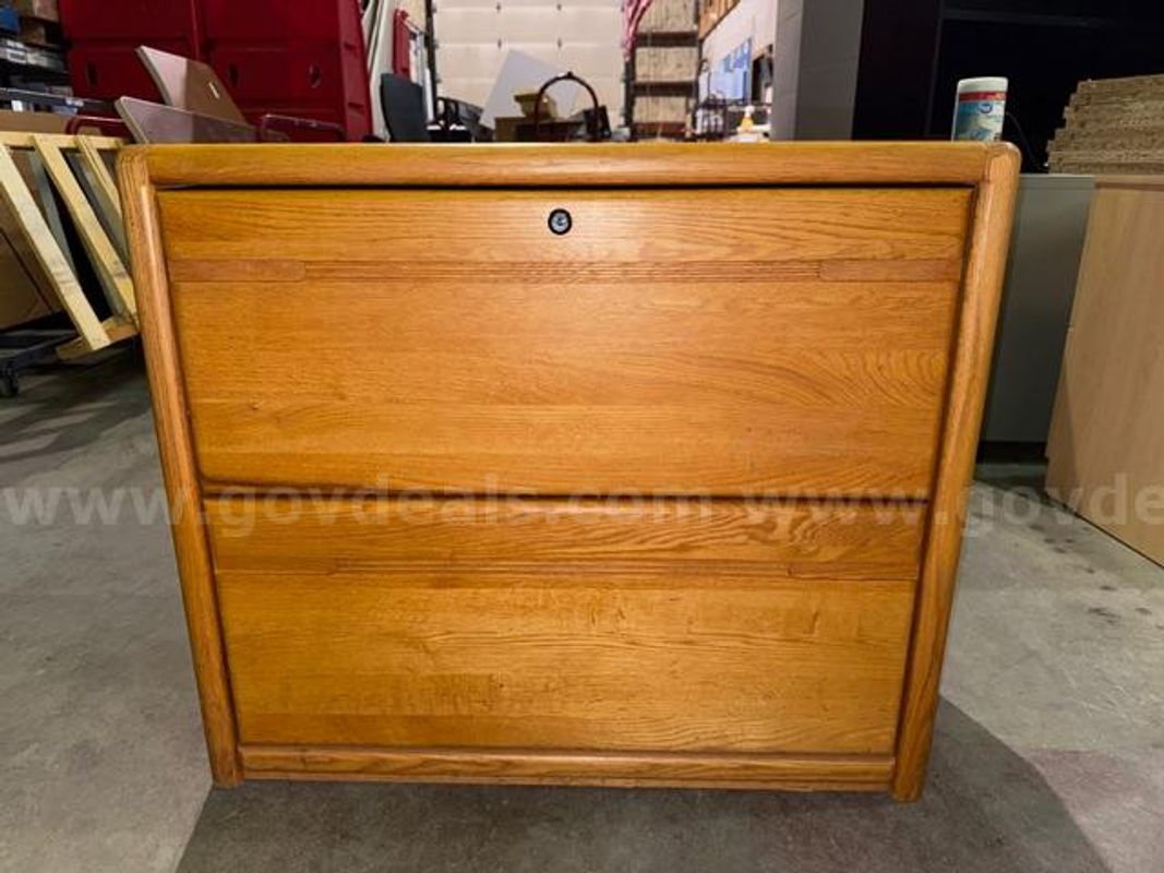 Wood Lateral File Cabinet