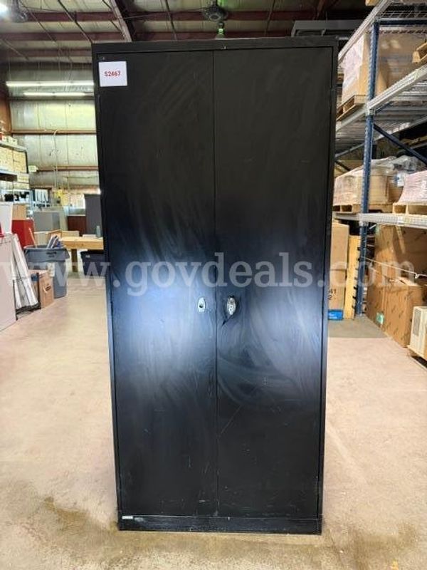 Tall Double Door Metal Cabinet