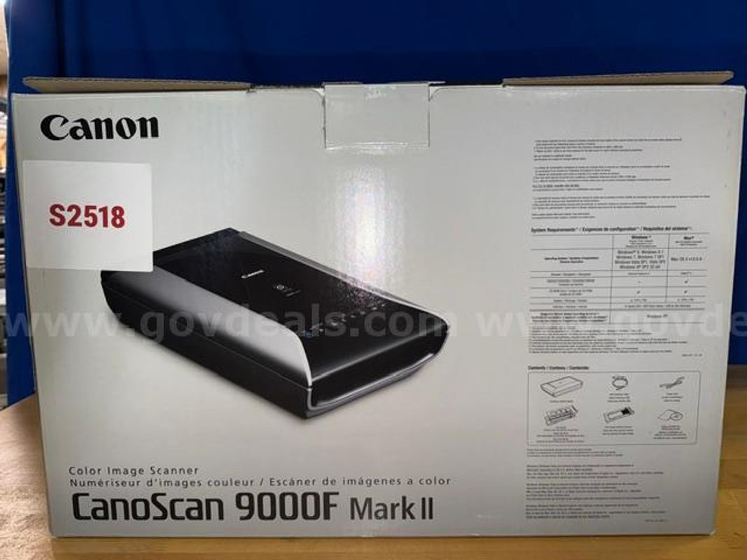 New CanoScan 9000F Scanner