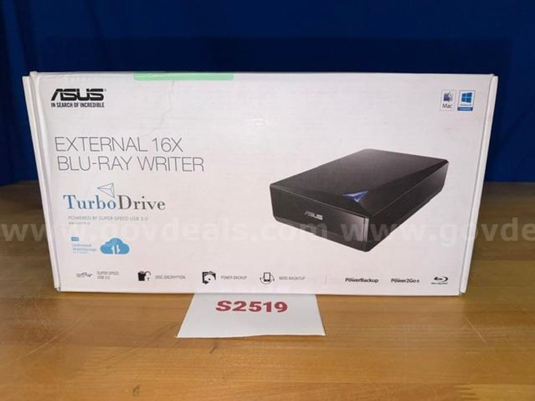 ASUS External 16X Blu-Ray Writer