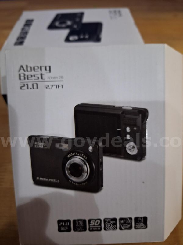 Aberg Best 218 Digital Camera, Lot of 3
