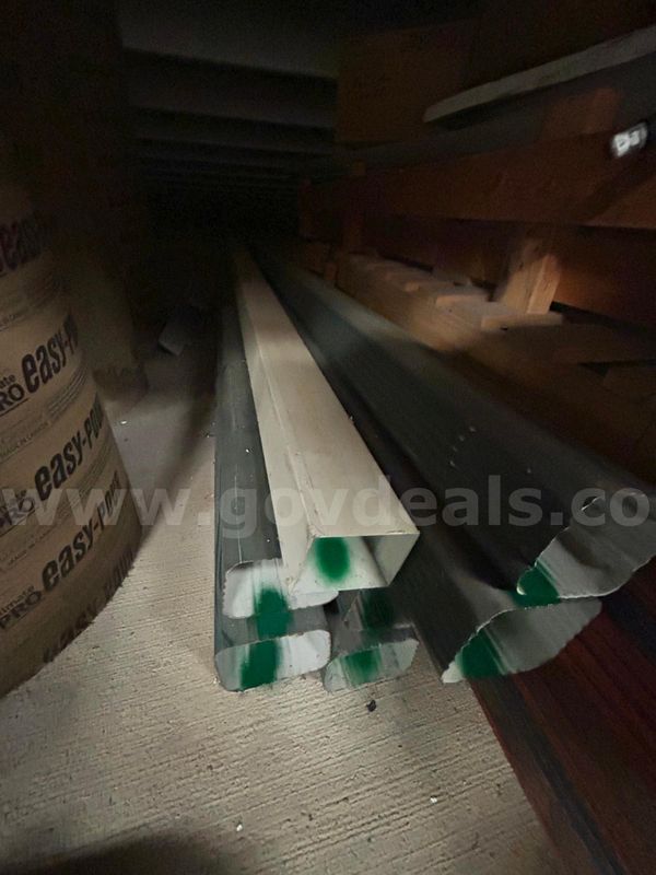 Assorted Aluminum Gutter and Downspout Components - Lot of (8) Downspouts
