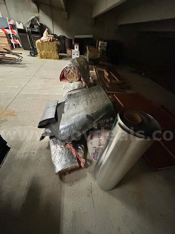 Grace Hydroduct Drainage Composite and R-19 Foil-Faced Insulation Lot