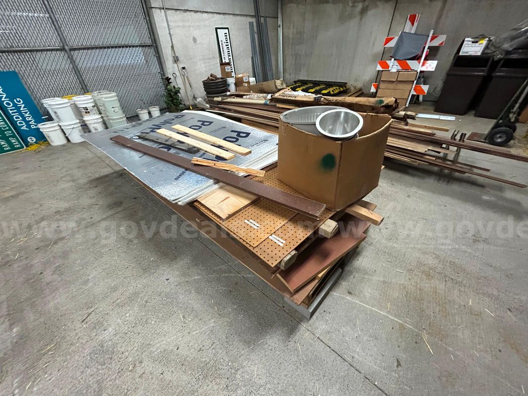 1 Pallet of MISC Construction Materials AS IS