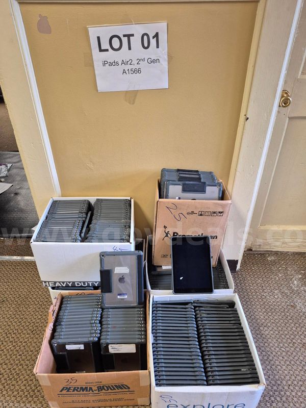 Lot of (1000) - Apple iPad Air 2 2nd Gen (Wi-Fi only), A1566 