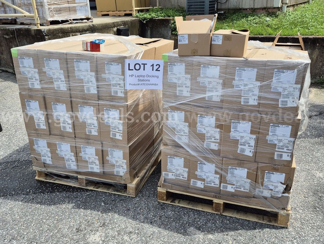 Lot of (196) HP A7E32AA#ABA 90W Docking Station