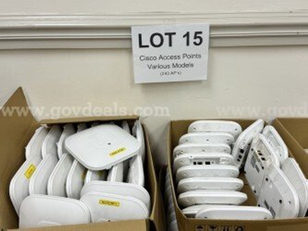 Lot of (185) Cisco Aironet CAP2602I-A-K9 Wireless Access Points