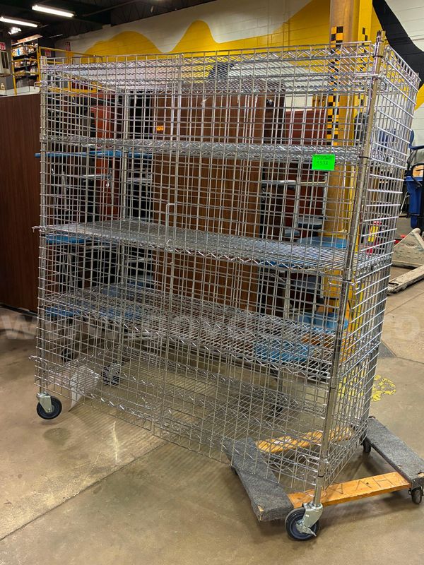 Steel Cage on wheels