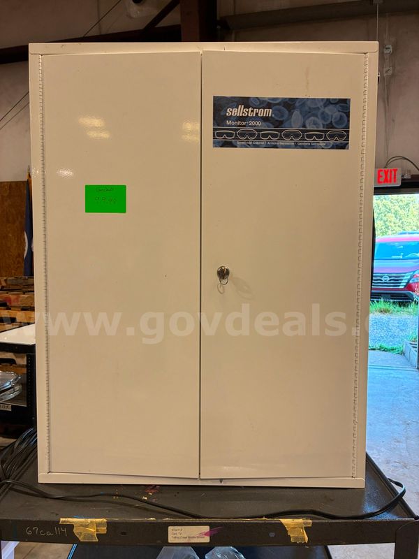 Germicidal Cabinet w/safety glasses