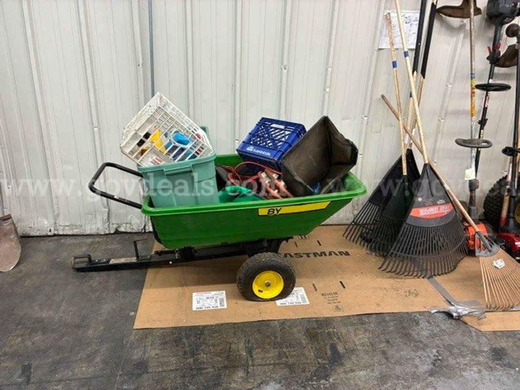 8-cu ft Plastic Dump Cart