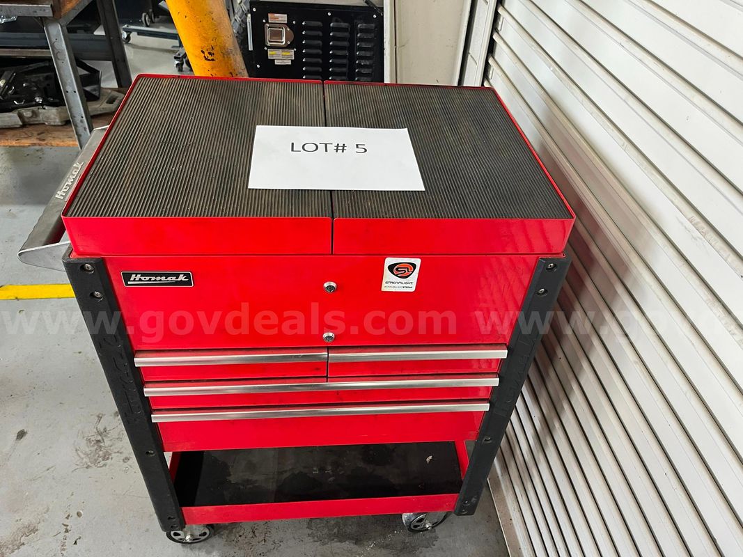 Homak 4 drawer tool cart