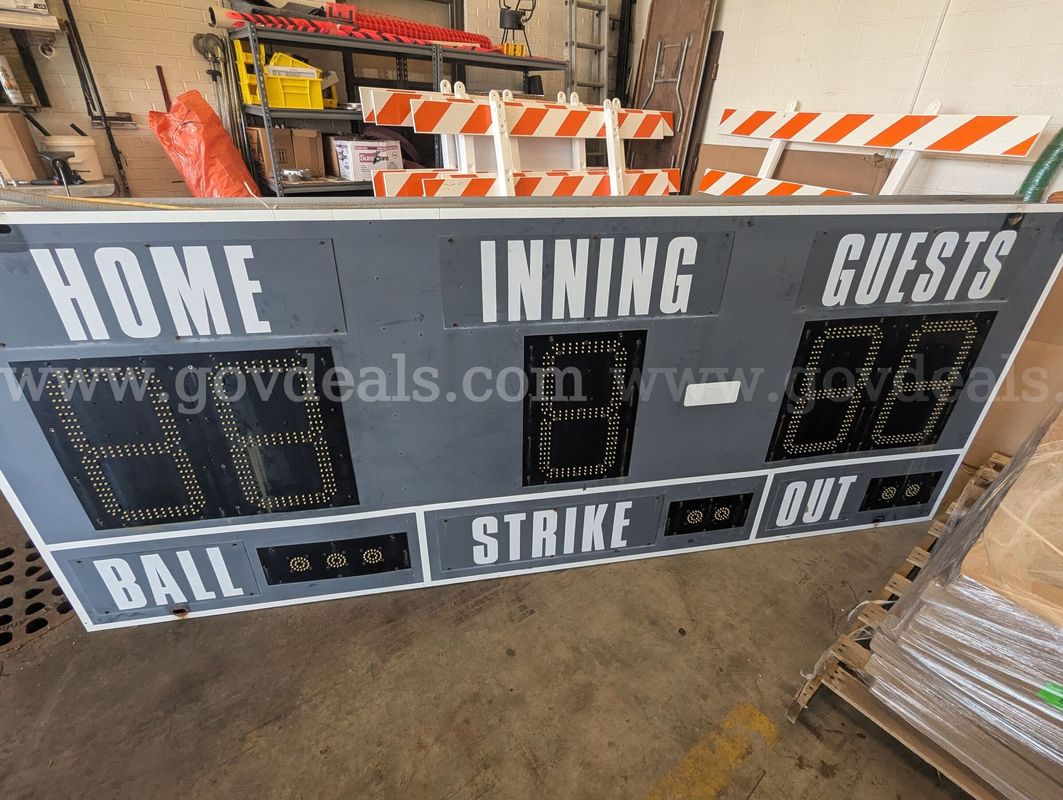 Nevco Outdoor Electronic Baseball/Softball Scoreboard