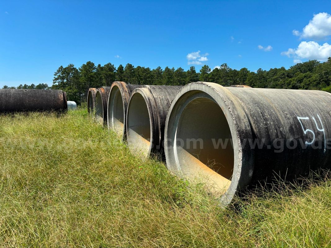 6 - 54" RCP Pipes