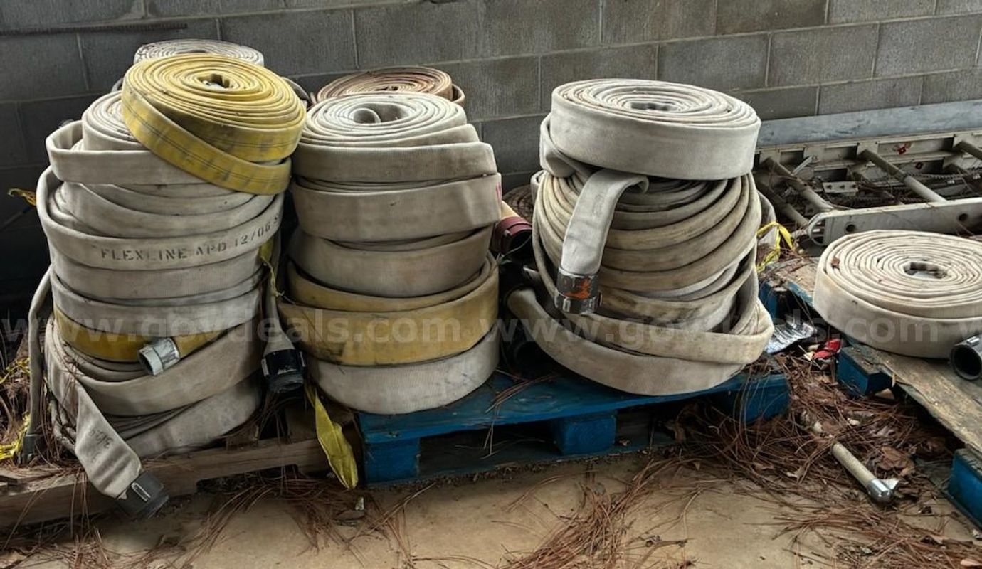 Fire Equipment - 16 Rolls of 1 3/4" hose - 21 Rolls of 1 1/2" Hose - 1 Roll of 3" Hose