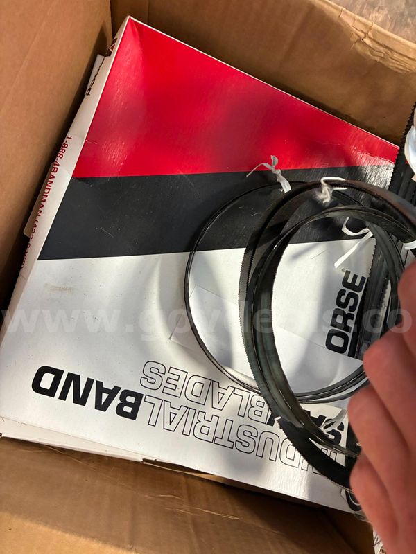 Lot of band saw blades