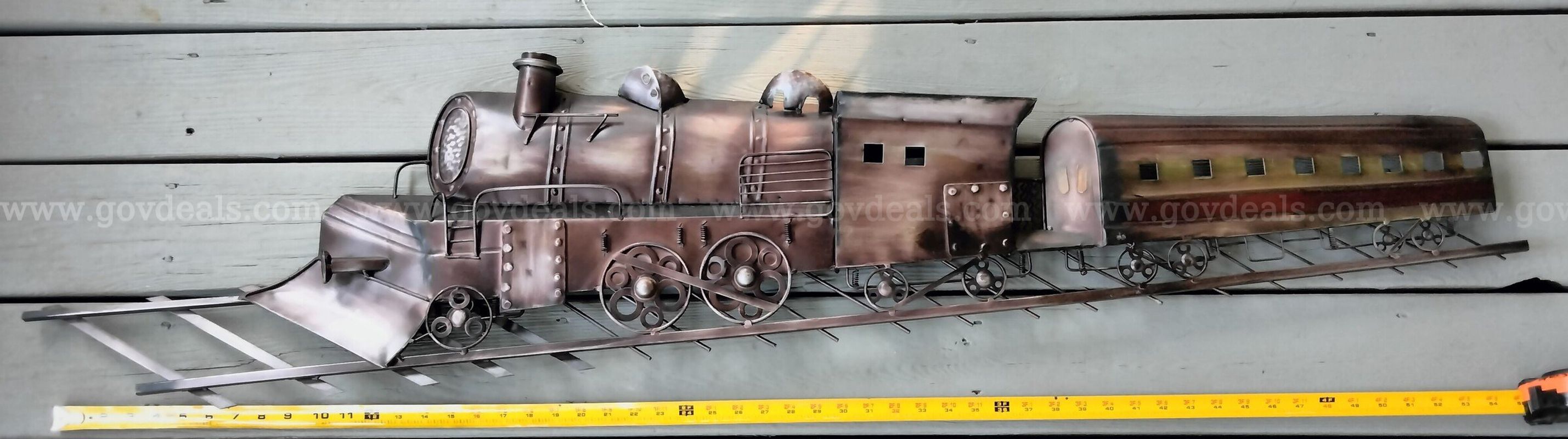 Train Steam Locomotive Wall Art