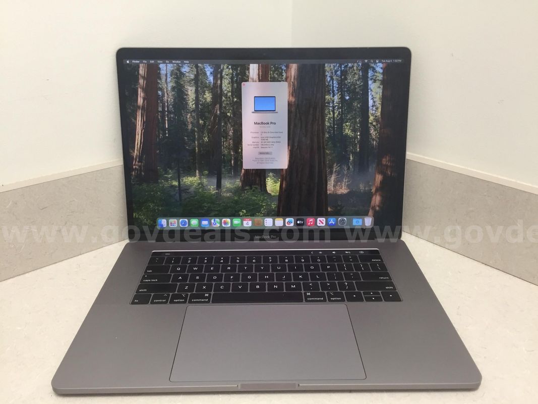 Apple MacBook Pro 2019 - Intel I7-79750H 2.60 GHZ, 32GB RAM, 1TB SSD, Sequoia