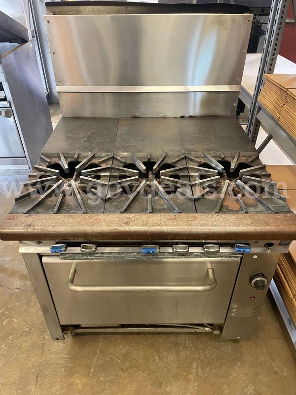 Montague 6 Burner Range /Oven