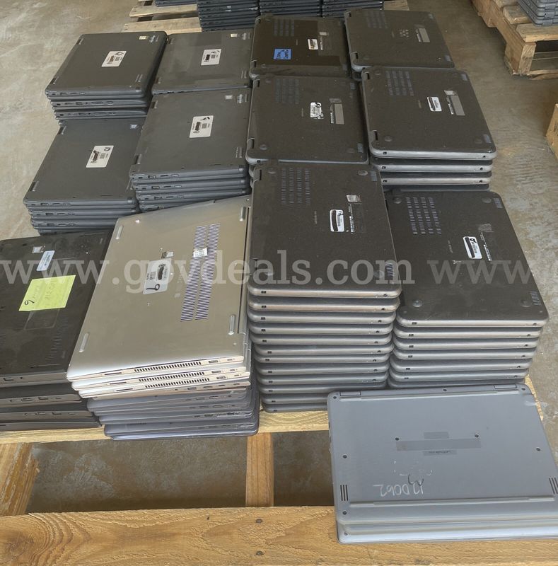 LENOVO / DELL Laptops - Qty of 133 in Lot - Hard Drives WIPED, NOT REMV'D - *DAMAGED* In Some Way