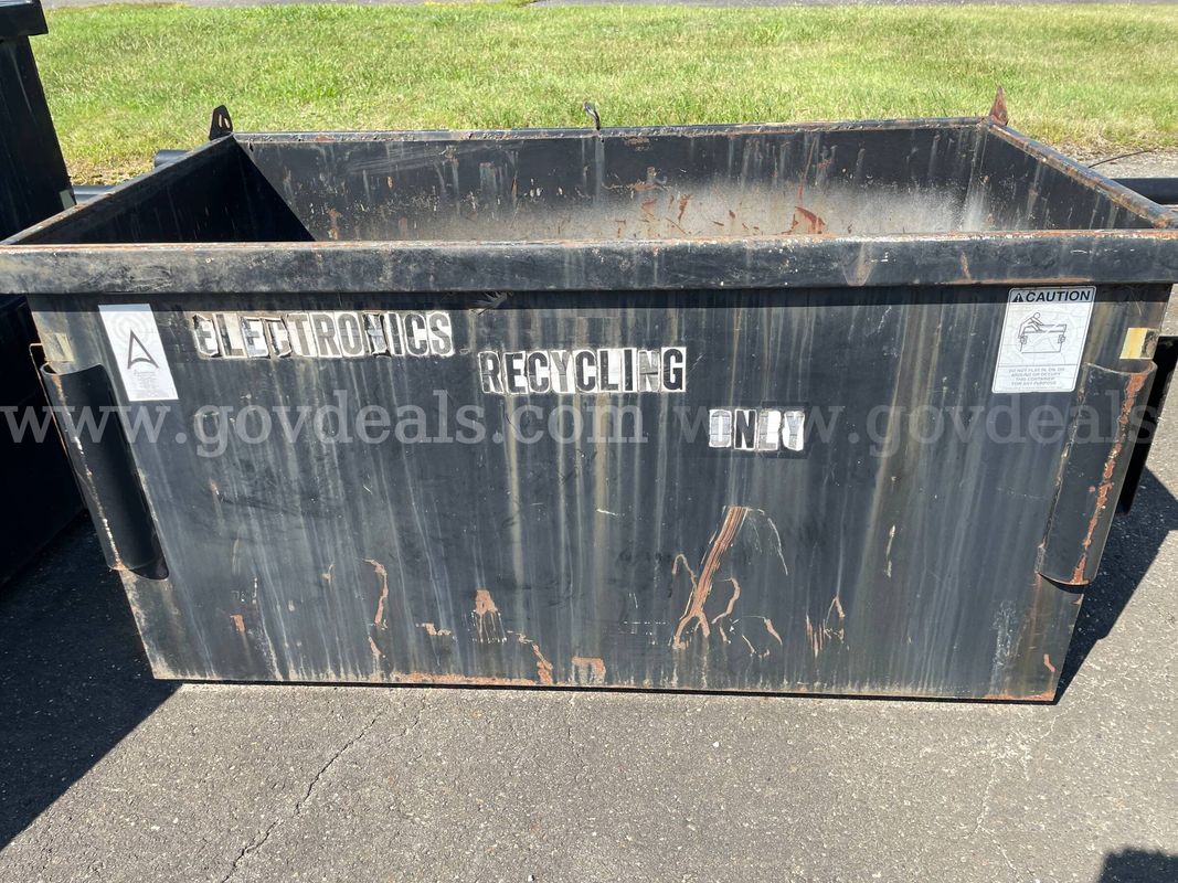 2-Yard Steel Dumpster – Commercial Waste & Recycling Container