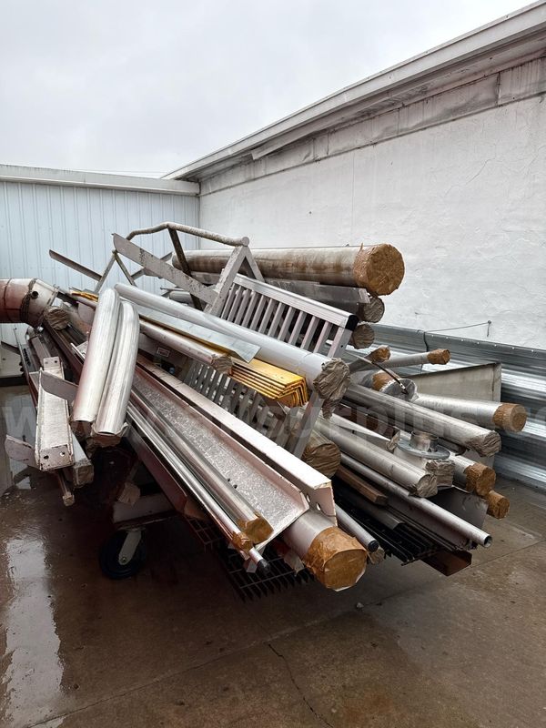 Heavy Duty Rolling A-Frame Cart w/ Contents