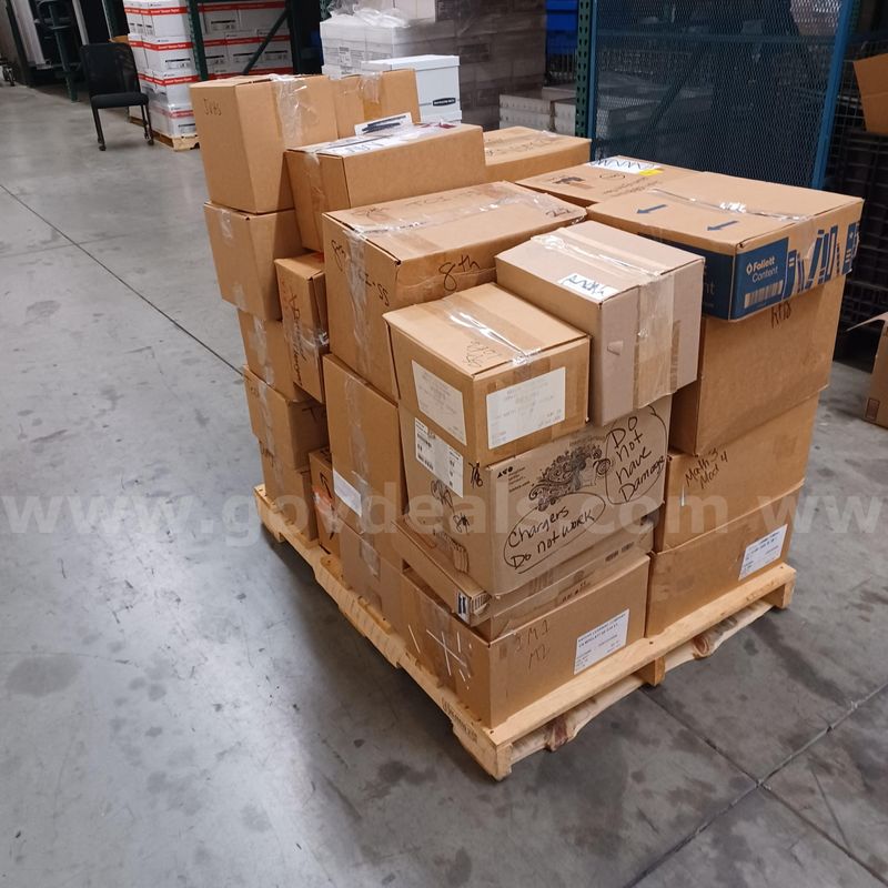 Lot of 2 pallets chromebook chargers