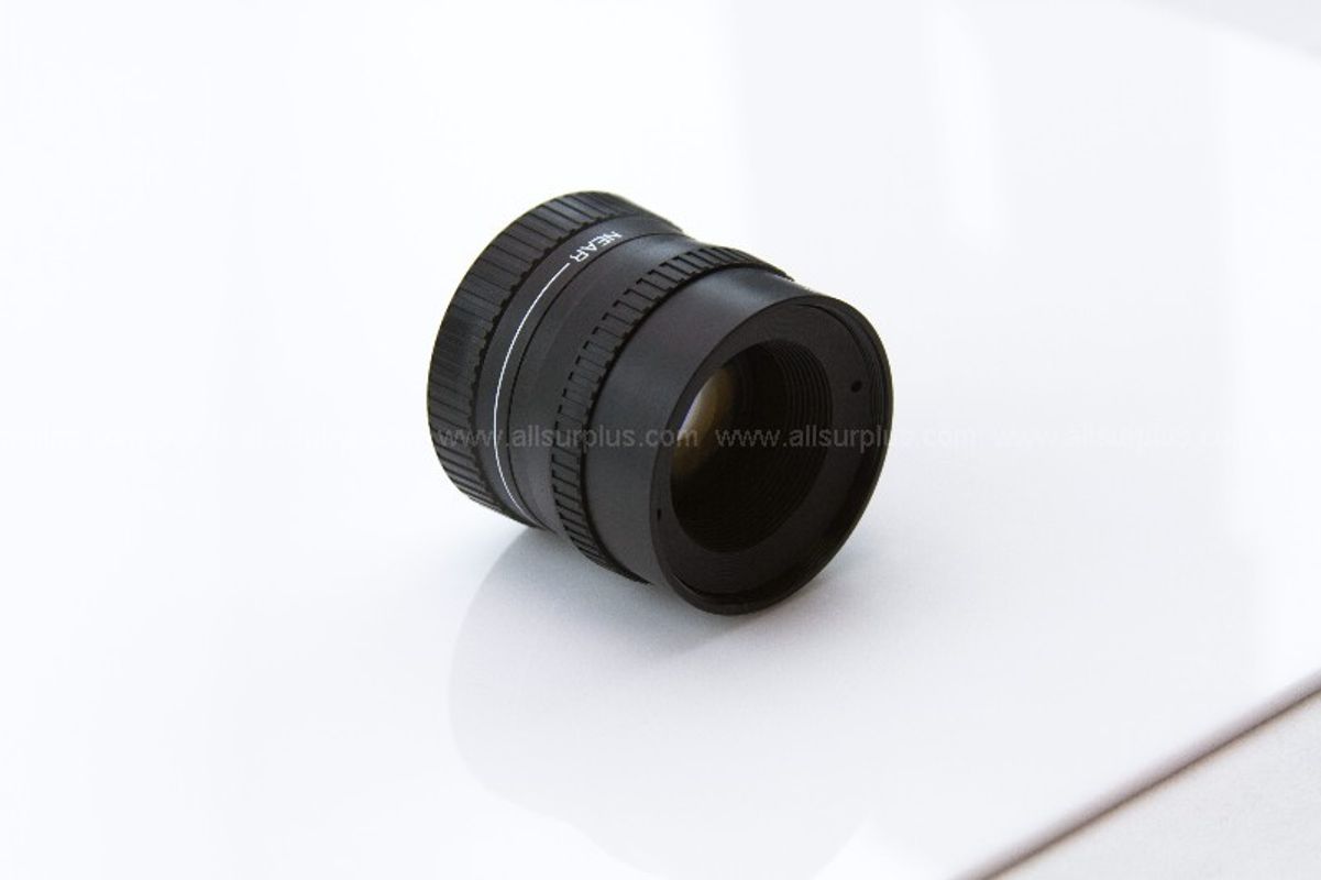 3pcs of Lens - 1" 25mm F1.4, Manual Iris