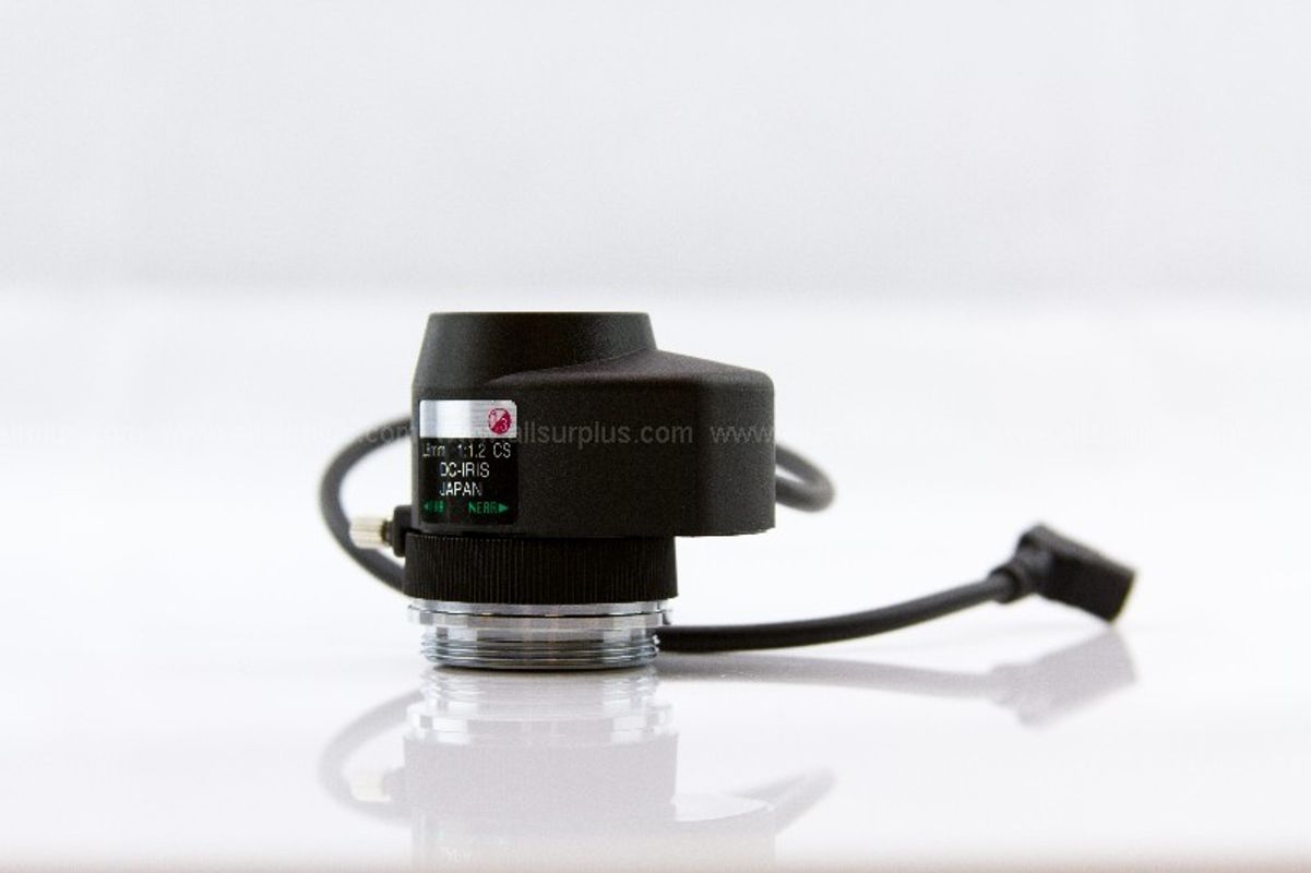 4pcs of Lens - 1/3" 8mm Fixed Focal Length, DC Auto Iris, CS