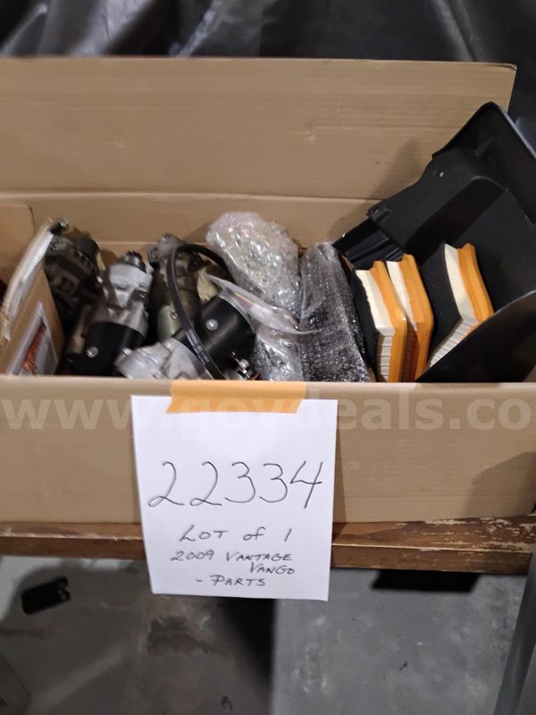 Lot of Vantage VanGo Parts for 2009