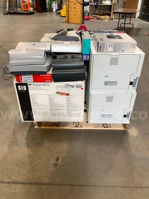 22 Assorted Printers and scanners