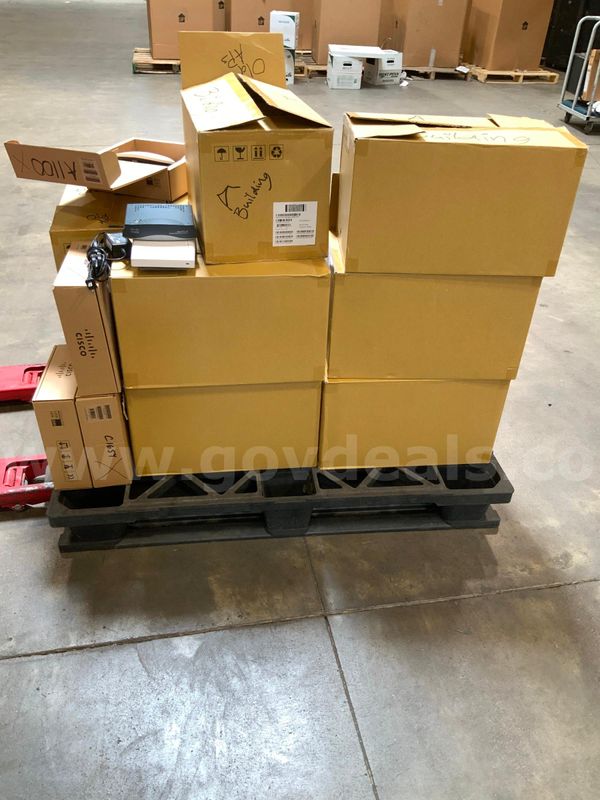 Pallet of CISCO Conference Systems