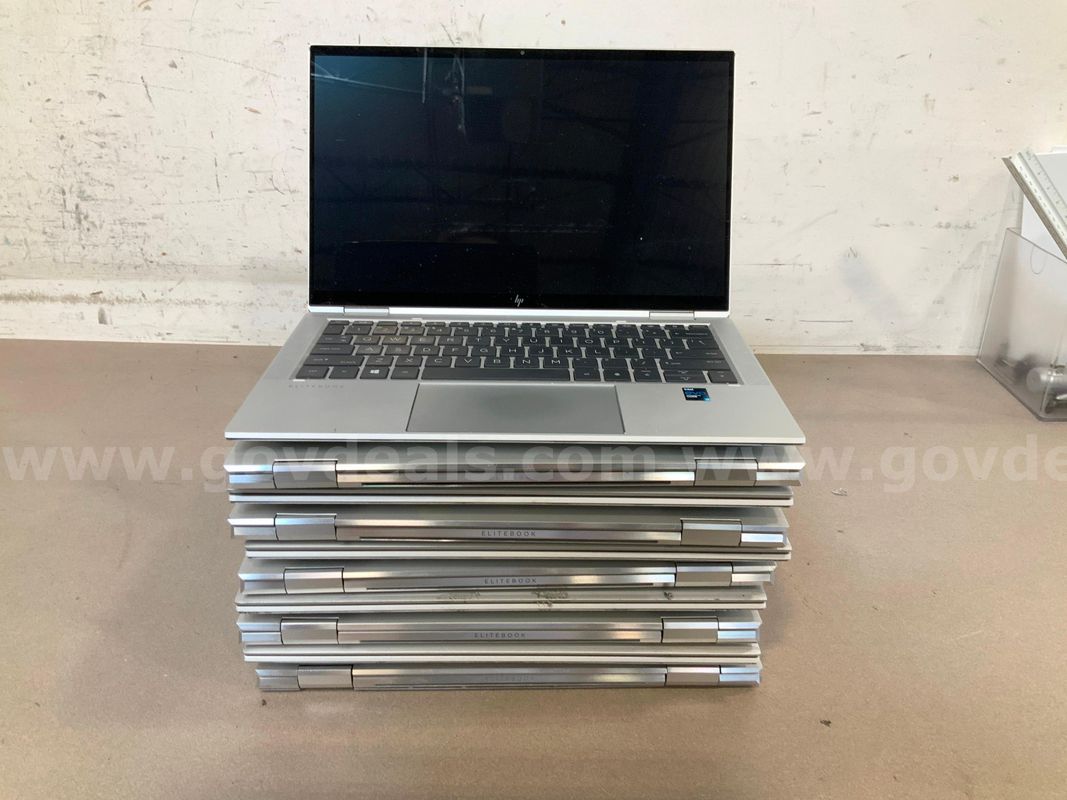 10 HP EliteBook 360 1030 G8 I5 evo Laptops